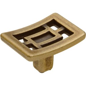 Oriental Rectangle Novelty Knob