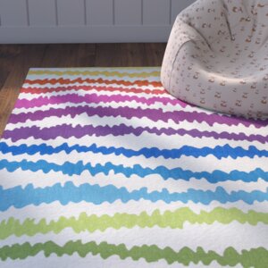 Zachariah Hand-Tufted Rainbow Area Rug