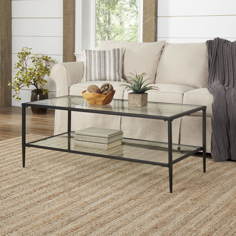 Harlan Double Shelf Coffee Table & Reviews Joss & Main