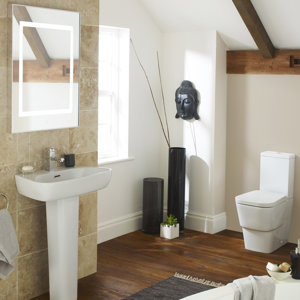 Badezimmer-Set Cambria mit LED-Touch-Spiegel von..