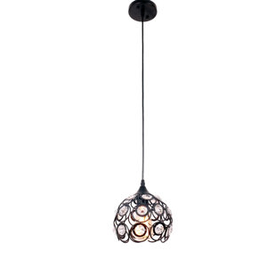 Bryanna 1-Light Crystal Pendant