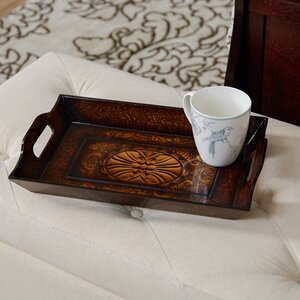 Traditional Rectangle Wood Serving Tray