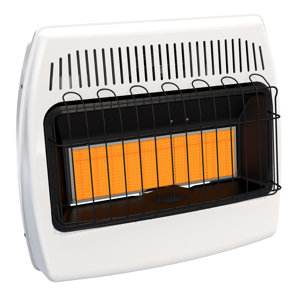 30,000 BTU Wall Mounted Natural Gas Manual Vent-Free Heater