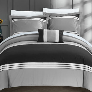 8 Piece Duvet Cover Set Wayfair Ca