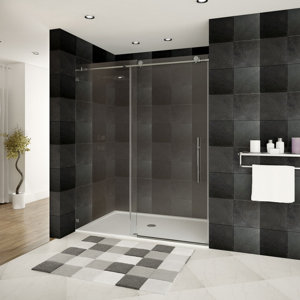 Ultra-C 60'' x 76'' Single Sliding High Shower Door