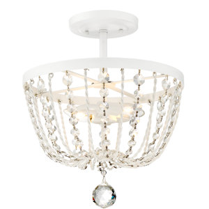 Hambleton 2-Light Semi Flush Mount