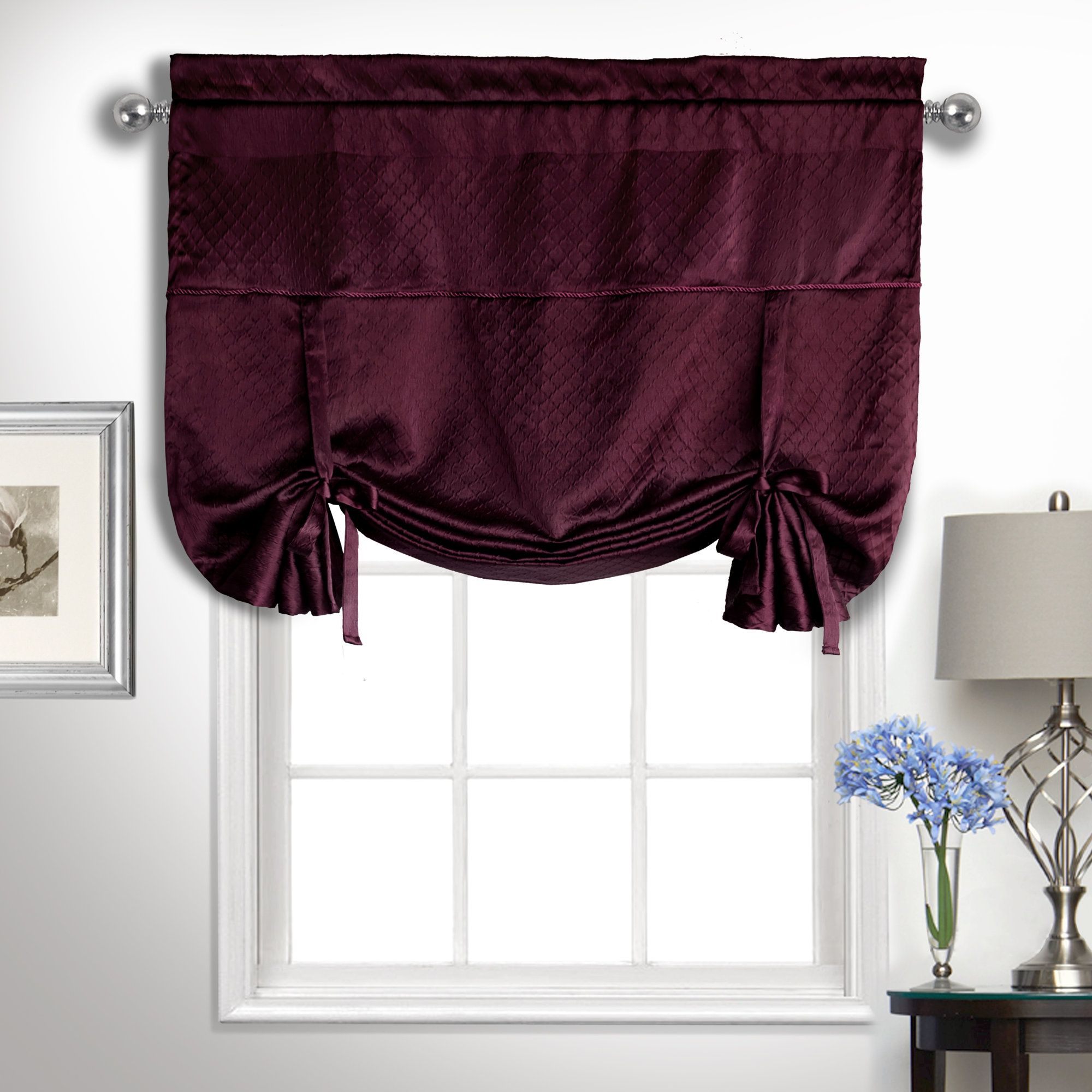 United Curtain Co. Kate Topper Curtain Valance Wayfair.ca