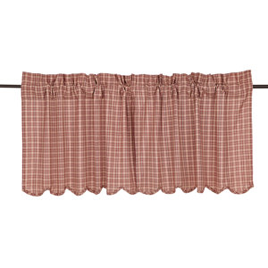 Adell Scalloped Tier Curtain (Set of 2)