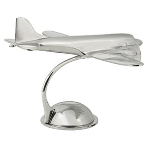 Vintage Desktop Plane Sculpture