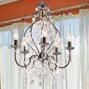 Wilkerson 5-Light Candle-Style Chandelier