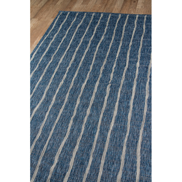 Sicily Blue Indoor Outdoor Area Rug