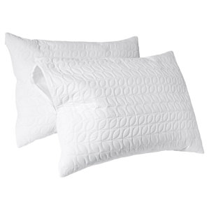 Tailor Fit Peva Waterproof Zippered Pillow Protector (Set of 2) by Perfect Fit Industries