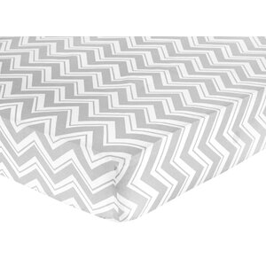 Zig Zag Fitted Crib Sheet