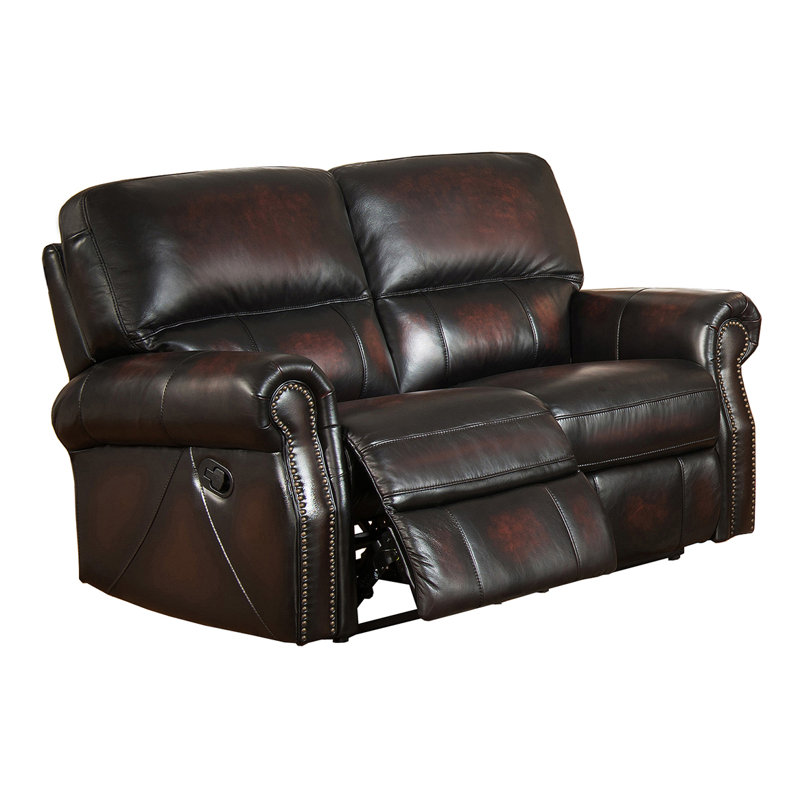 Amax Nevada Leather Reclining Loveseat Wayfair Nevada Leather Reclining Loveseat