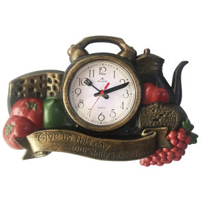 kitchen clocks you'll love | wayfair kitchen clocks you'll love | wayfair