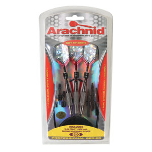 Arachnid 21 Piece Professional Tungsteelu2122 Dart Set in Slim Tracu2122 Case