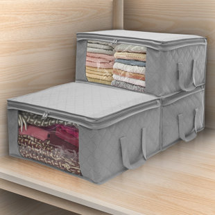 Under The Bed Shoe Storage You Ll Love Wayfair Fabric Underbed Storage