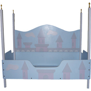 Princess Castle Toddler Canopy Bed by Just Kids Stuff