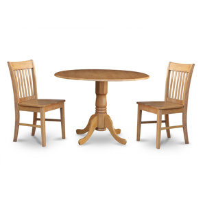 Gloucester 3 Piece Dining Set by Charlton Home
