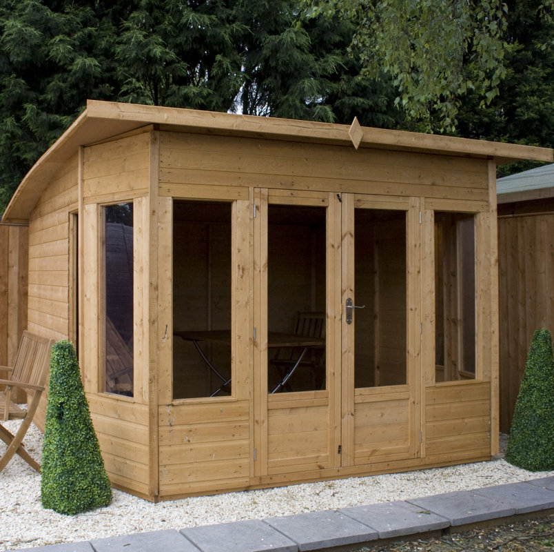 Mercia Garden Products 10 X 8 Ft Helios Summer House Reviews 10 X 8 Ft Helios Summer House