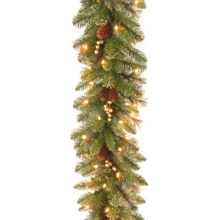 Christmas Garlands You Ll Love Wayfair 9 Glittery Faux Pine Garland