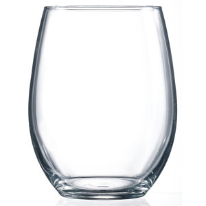 Edoardo 21 Oz. Stemless Wine Glass (Set of 4)