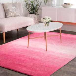 Pink Ombre Rug Wayfair Chase Ombre Hand Tufted Pink Area Rug
