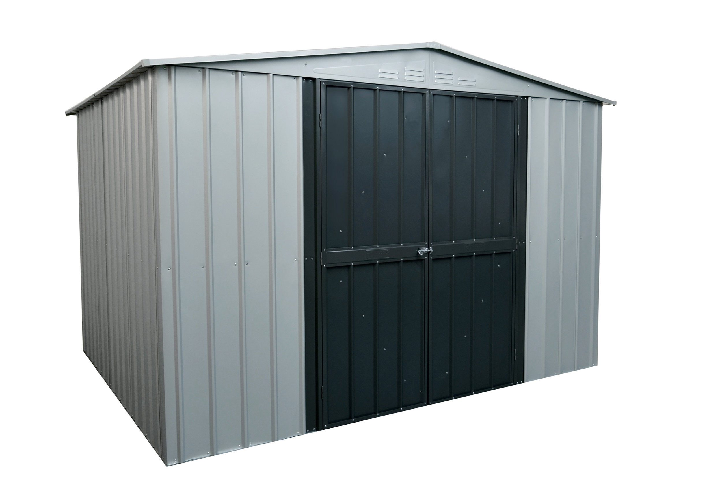 Globel Gable 7 Ft 8 In W X 5 9 D Galvanized Steel Storage Globel Gable 7 Ft 8 In W X 5 9 D Galvanized Steel Storage Shed Wayfair
