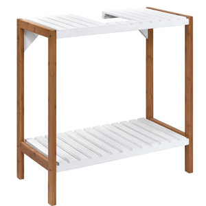 60 x 60 cm Badregal White Sands von Butlers