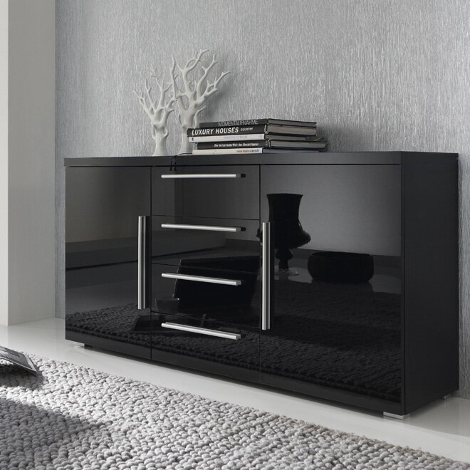 Sideboard TERUEL in schwarz