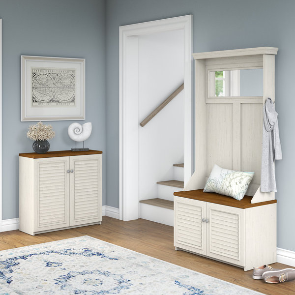 Entryway Bench And Mirror Wayfair