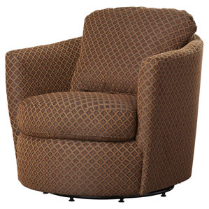 Messina Diamond Barrel Chair by Andover Mills