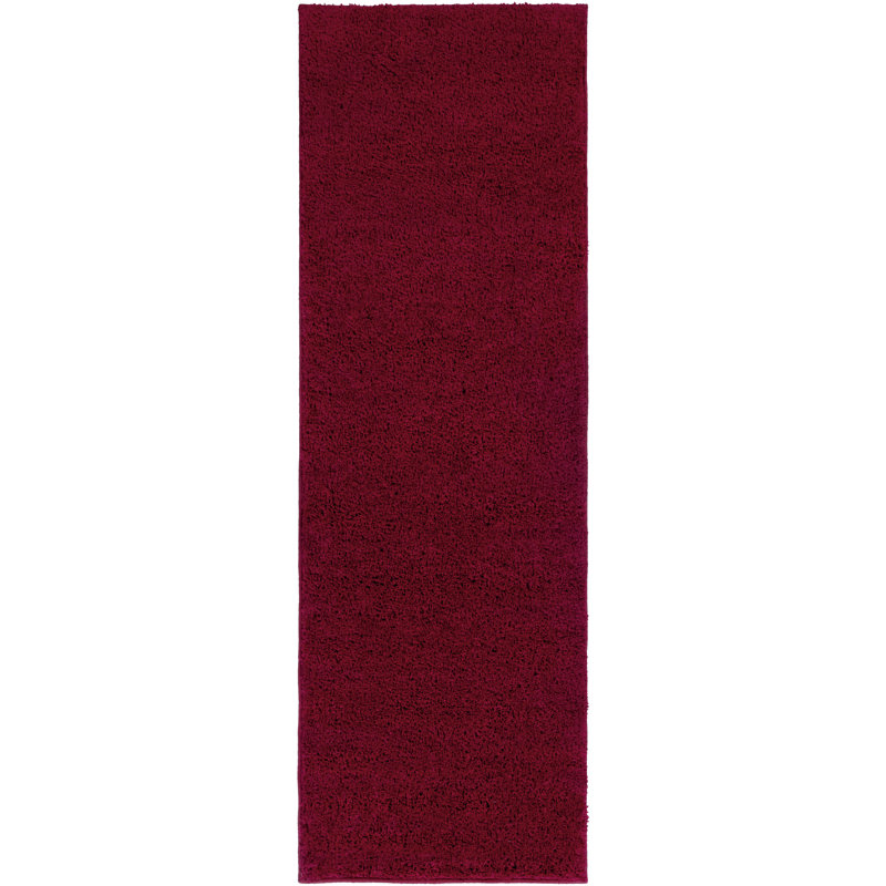 Damien Dark Red Area Rug