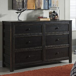 Alma 6 Drawer Dresser