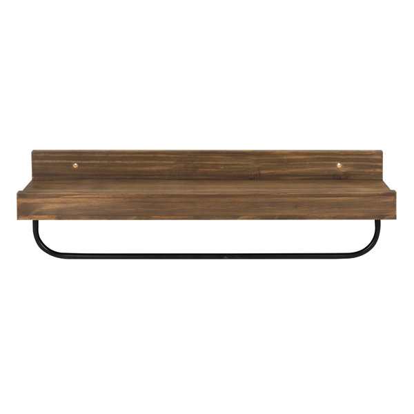 Wenee Towel Wall Shelf with Bar