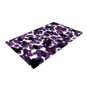 Ebi Emporium Giraffe Spots Purple Area Rug
