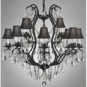 Clemence 12-Light Shaded Chandelier