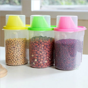 Small Plastic Kitchen Saver 3 Container Food Storage Set