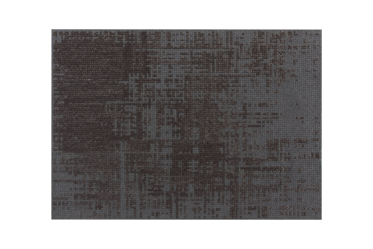 GAN RUGS Canevas Abstract Charcoal Dark / Grey Area Rug & Reviews Wayfair