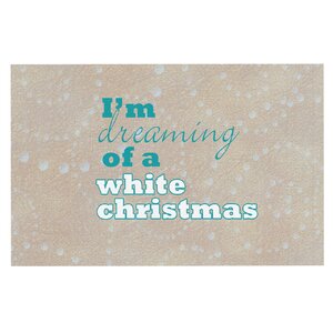 'White Christmas' Doormat