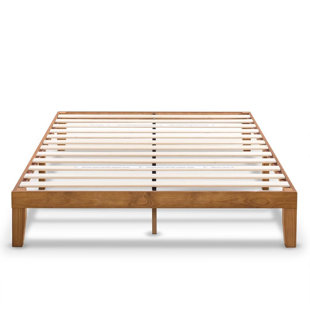 Wood Slats For Bed Frames Wayfair Harlow Solid Wood Platform Bed Frame With Clic Wooden Slat