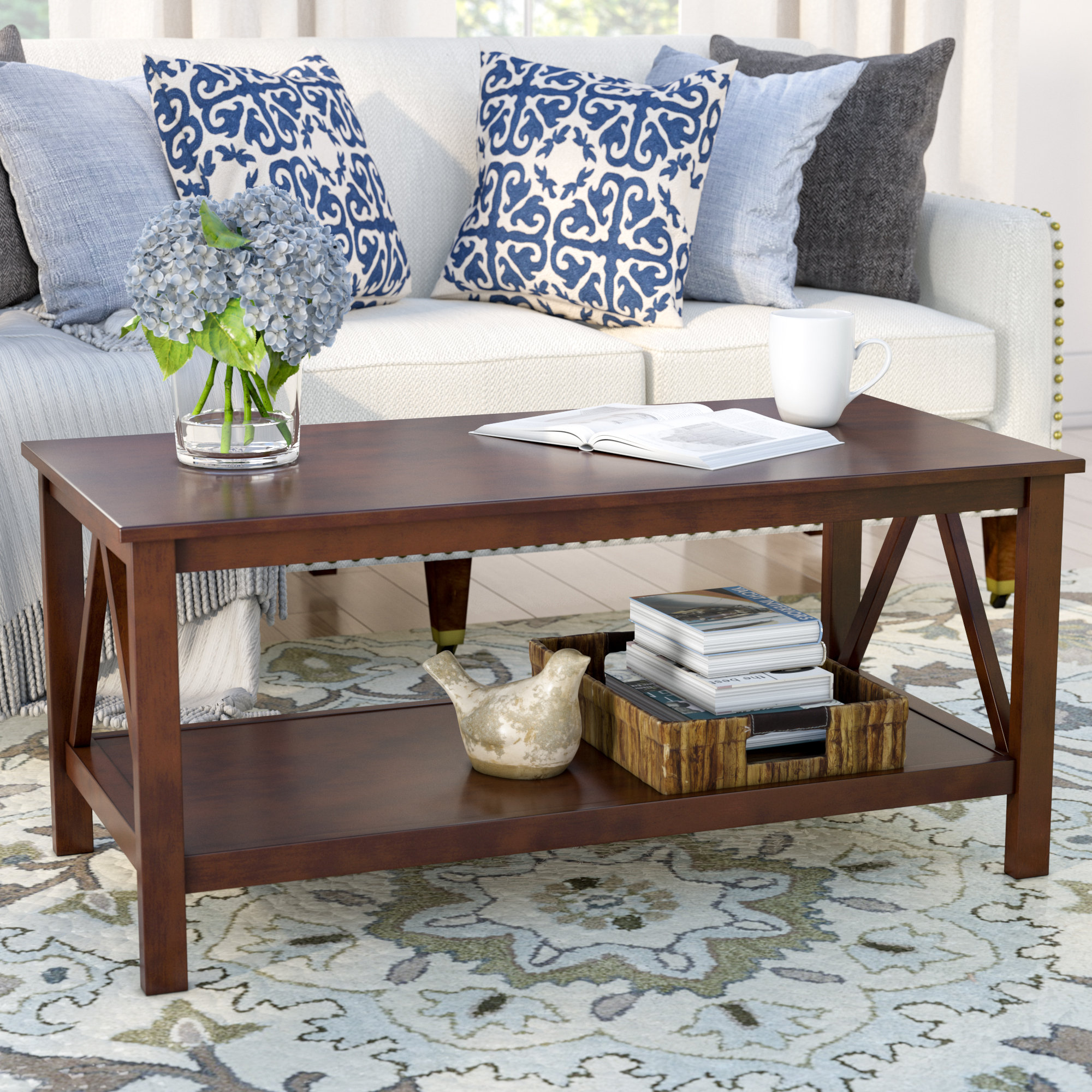 Three Posts Briewood Coffee Table Reviews Wayfair