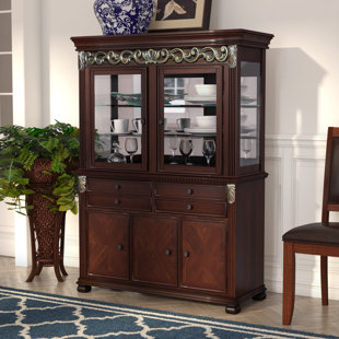 Purple Dining Hutches You Ll Love Wayfair Cedar Creek China Cabinet Top