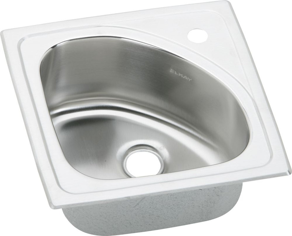 Elkay Harmony 15" x 15" SelfRimming Bar Sink & Reviews Wayfair