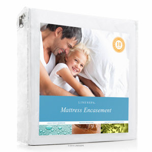 Encasement Waterproof Mattress Protector by Linenspa