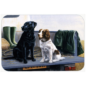 On The Tailgate Labrador and Springer Spaniel Kitchen/Bath Mat