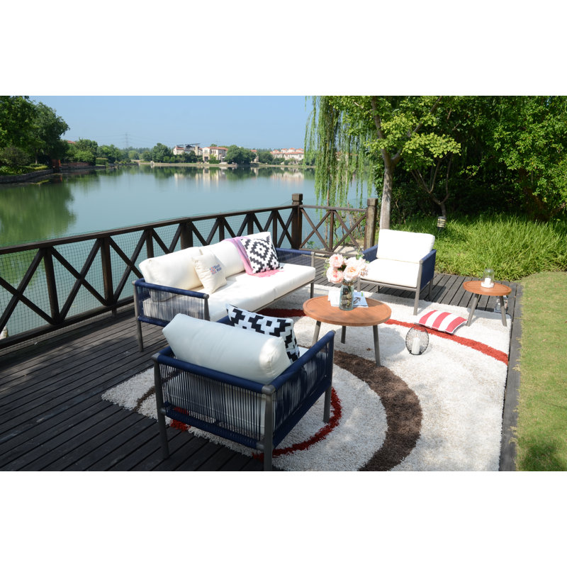 Sol 72 Outdoor Newhaven 5 Piece Conversation Set Wayfair Co Uk Newhaven 5 Piece Outdoor Conversation Set