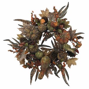 Autumn Pumpkin Wreath