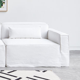 Heavy Cotton Sofa Slipcover Wayfair Mix Modular Sofa Slipcover