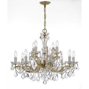 Griffiths 12-Light Crystal Chandelier